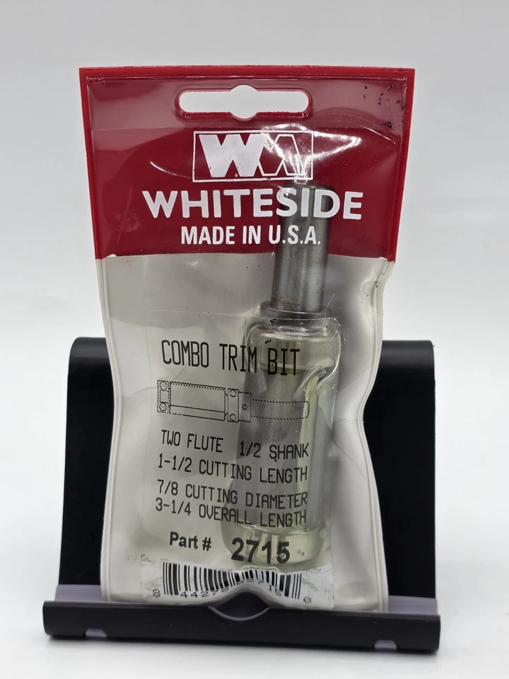 Whiteside Router Bits 2715 Combination Flush Trim Bit With Top and Bottom