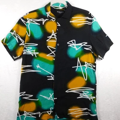 ¡¡NUEVO!! Camisa BRAVE SOUL Para Hombre Grande Estampado Multicolor. PVP £40 Foto 1 de 4