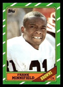 1986 Topps #198 Frank Minnifield RC NM QTY - Picture 1 of 2