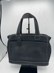 Bolso de mano Coach de colección Bleecker de cuero negro B9D 9303 icónico clásico encanto - Imagen 1 de 18