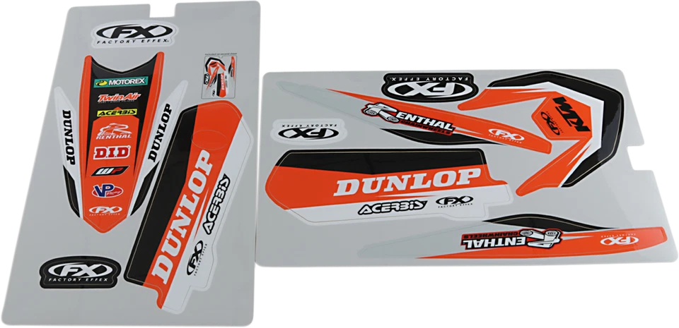 Factory Effex Universal Trim Kits Black Orange White 22-50532 - Image 1 of 1