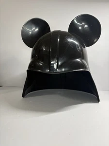 Disney Parks Exclusive Darth Vader Helmet With Mickey Mouse Ears Complete - Picture 1 of 7