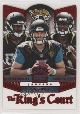 2014 Crown Royale The King's Court Red Allen Robinson Blake Bortles Rookie RC - Image 1 of 2