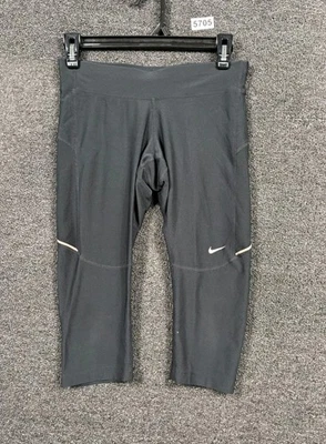 Nike Stay Warm Running CapriTights Women's Size XS Black 519841-010 - Image 1 of 4