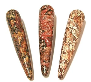 Jaspis Edelstein Massage Griffel - Bild 1 von 2