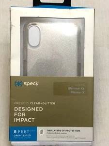 Speck Apple iPhone XS Max Presidio Grip Case - Clear - Picture 1 of 4
