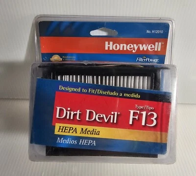 Cartucho de filtro Hepa de vacío Dirt Devil genuino tipo F13 Honeywell H12010 NUEVO Foto 1 de 3