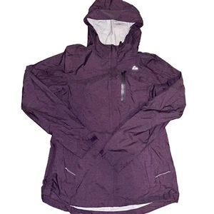 Paradox Rain Jacket Mens S Full Zip Nylon Blend Hooded Purple - Picture 1 of 4