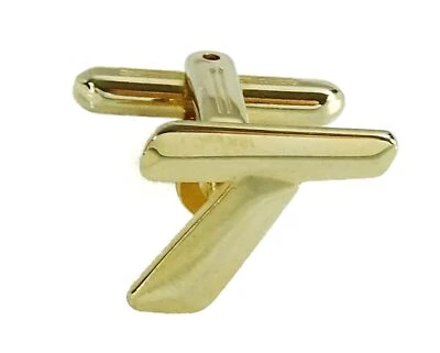 Hickok Vintage Letter T Initial SINGLE Cufflink Figural Cuff Link - Image 1 of 4