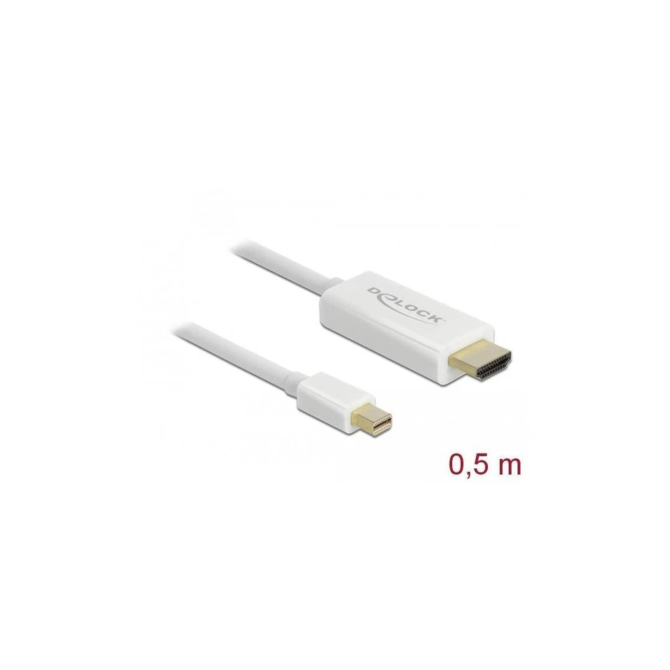 Kabel mini DisplayPort 1.1 Stecker > HDMI-A Stecker 0,5 m - Bild 1 von 1