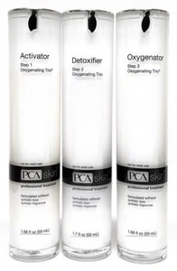 PCA SKIN Oxygenating Trio Activator, Detoxifier, Oxygenator (1.68oz / 50ml Each) - Picture 1 of 10