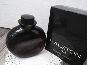 VTG 60'S 70'S Halston 1-12 Cologne For Men 8.OZ (W/BOX NO BARCODE) N.O.S. (READ) - Picture 1 of 8