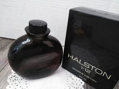 Colonia Halston 1-12 de colección años 60 70 para hombre 8, OZ (CON CAJA SIN CÓDIGO DE BARRAS) N.O.S. (LEER) Foto 1 de 4