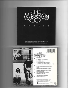 Mission U.K.-Amelia (Live/LP version +2 acoustic)*US Commercial CD Maxi Single*. - Foto 1 di 1