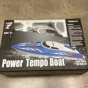 UDIRC UD1200 2 .4GHz Power Tempo High Speed R/C Boat 14" Ready to Go - Ages 14+ - Picture 1 of 2