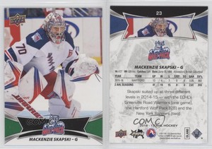 2016-17 Upper Deck AHL Green Mackenzie Skapski #23