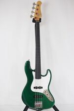 Used Xotic XJ-1 FRETLESS Jazz Bass Light Ash Body Ebony FB AERO PU 3.95kg W/GB