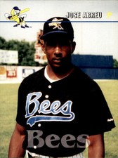 1995 Burlington Bees Team Issue #23 Jose Abreu Dominican Republic Baseball Card