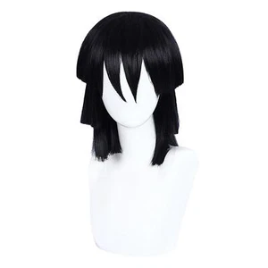 Breathable Hair Wigs for Women 13" Black Wigs with Wig Cap - Picture 1 of 6