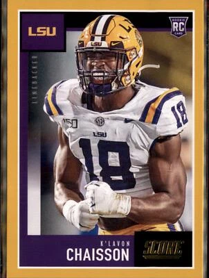 2020 Score #349 K'Lavon Chaisson Gold - Image 1 of 2