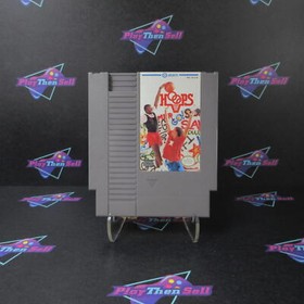 Hoops Nintendo NES Cartridge Only Authentic / Tested - (See Pics)