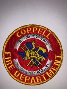 Feuerwehr Aufnäher - Coppell, Texas - Bild 1 von 1