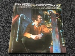 MERLE HAGGARD - SOMEDAY WE’LL LOOK BACK 1971 UK STEREO LP CAPITOL E-ST 835 EX ! - Picture 1 of 5