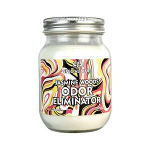 Special Blue Odor Eliminator Candle | Jasmine Woods | 13 OZ - Picture 1 of 1