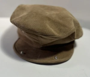 Tan Kangol Hat Vintage 90s Classic Style - Picture 1 of 6