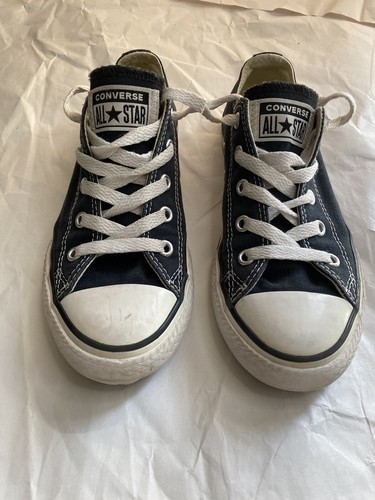 Scarpe basse Converse All Star Chuck Taylor nere giovani taglia 1 anno 3J235