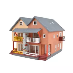 Kit Modelo Madera Hobby Youngmodeler - Casa de Cacahuete (Casa Dúplex) Modelo de Montaje - Imagen 1 de 9