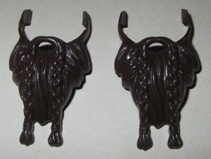 02747, Bart, Vollbart, Zöpfe, Zwerg, dunkelbraun - Picture 1 of 3