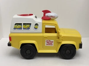 Toy Story Toyota Pizza Planet Delivery Shuttle Truck YO 2011 Mattel Yellow 1/24 - Picture 1 of 18