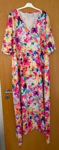 Kleid, Sommerkleid, Strandkleid, XXL , 48 , leuchtende Sommerfarben, Maxi - Bild 1 von 4