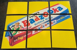 Wacky Packages original 10th series 10 1974 checklist puzzle set Pupsi Ex+