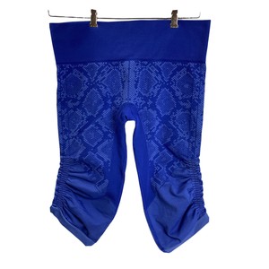 Lululemon Blue Animal Print Activewear 