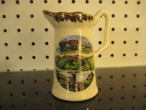 Grandfather Mountain North Carolina Souvenir Cream Pitcher or Syrup Pourer - Picture 1 of 6