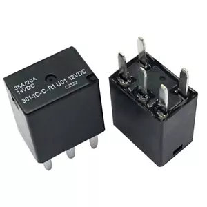 10 PIEZAS para relé automotriz de 5 pines SONGCHUAN 301-1C-C-R1 U01 12VDC - Imagen 1 de 1