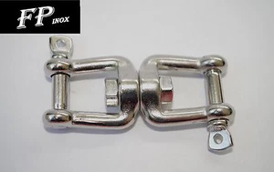 Double Emerillon Façon Manille Libre 6mm inox 316 - Imagen 1 de 1
