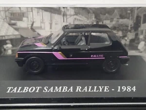 TALBOT SAMBA RALLYE BLACK 1984 ALTAYA/NOREV 1/43 - Picture 1 of 3