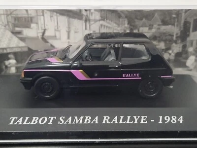 TALBOT SAMBA RALLYE BLACK 1984 ALTAYA/NOREV 1/43 - Image 1 of 3