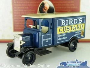 MORRIS LIGHT TRUCK LORRY VAN MODEL BIRD'S CUSTARD 1:64 APPROX LLEDO DAYS GONE K8 - Picture 1 of 4
