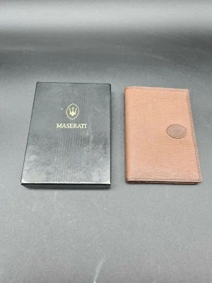 MASERATI WALLET  NOS 80S GHIBLI MEXICO BITURBO 420 422 424 MERAK KHAMSIN KARIF - Image 1 of 4