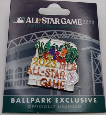 Seattle Mariners - All-Star Game 2023 - Basket of Produce Pin - Limited Edition - Image 1 of 3