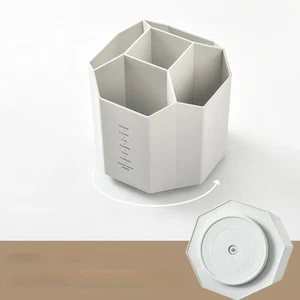 Contenitore Portapenne Matite Organizer Scatola Portaoggetti 360 Gradi Rotazione& - Foto 1 di 24