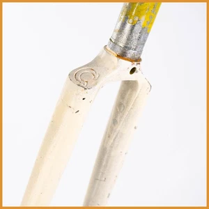 VINTAGE COLUMBUS STEEL FORK 1" ROAD BIKE THREADED 28" BICYCLE CINELLI SHIMANO - Picture 1 of 9