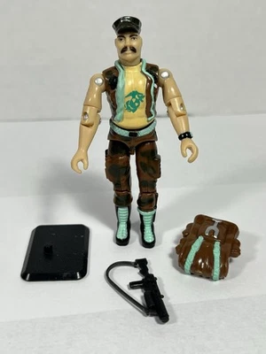 GI Joe Hasbro 1997 Gung Ho V6 Slugger Driver Complete - Image 1 of 4