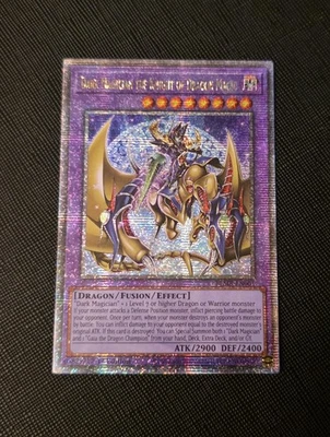 YGO Dark Magician the Knight of Dragon Magic Quarter Century Secret BLMR-EN001 - Image 1 of 3