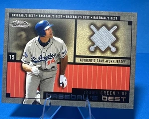 Fleer Showcase 2002 - Los mejores recuerdos de béisbol Shawn Green (MEM) - Imagen 1 de 2