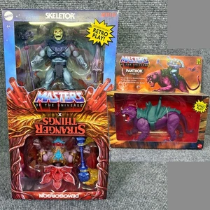 Panthor (Standard) MOTU & Skeletor & Demogorgon (Stranger Things) Origins NEU - Bild 1 von 5